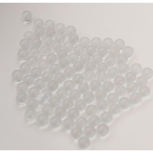 Lot of 100 Pieces of Transparent Glass Marble Vase Aquarium Fish Decoration