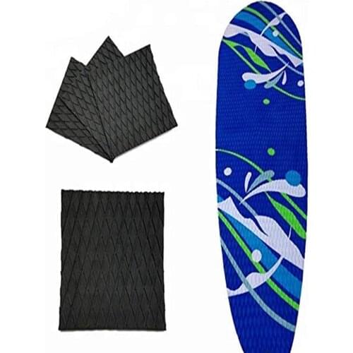 SUP board deck pad/ Eva deck grip/ Crocodile pad with 3M glue backing(215x32x0.5cm)