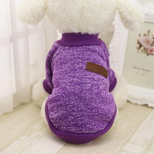 Dog Clothes Chihuahua For Small Dogs Clothing Pet Clothes Jacket Sweaters Coat Soft Classic Fashion XS-2XL