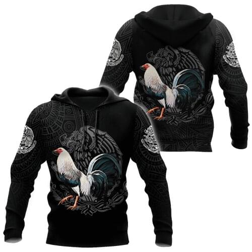 PLstar Cosmos 3Dprint Newest Animal Love Rooster Funny Art Premium Streetwear Unisex Unique Casual Hoodies/Sweatshirt/Zip S-14