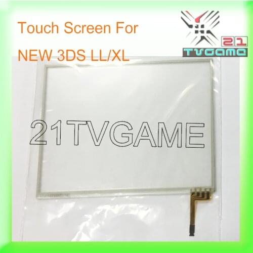 For NEW 3DS LL/XL Touch Screen Replacement Touch For NEW 3DS LL/XL Color Transparent