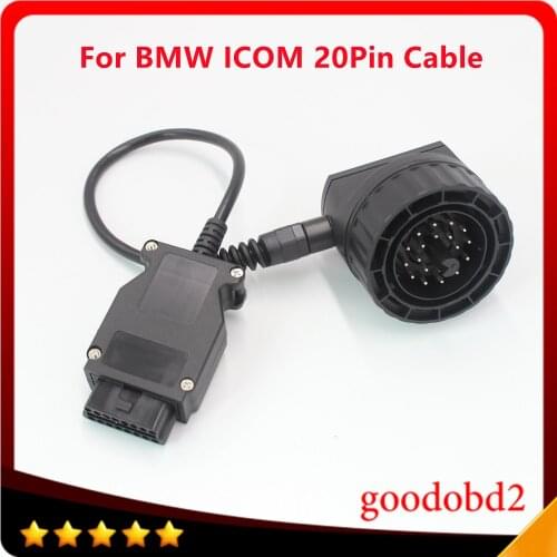 Old Car Cable For BMW ICOM A2 NEXT Diagnostic OBD2 16PIN TO 20Pin Cable