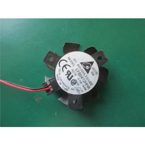 YINWEITAI FAN FOR Original Delta EFB0412HHA AC09 DC 12v 0.15a T124010DL ZI1W8AR 2 line graphics card cooling fans