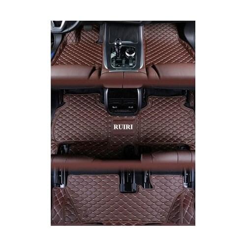 High quality! Custom special car floor mats for Mercedes Benz GLB 180 200 220d 250 7 seats 2020 durable waterproof car carpets