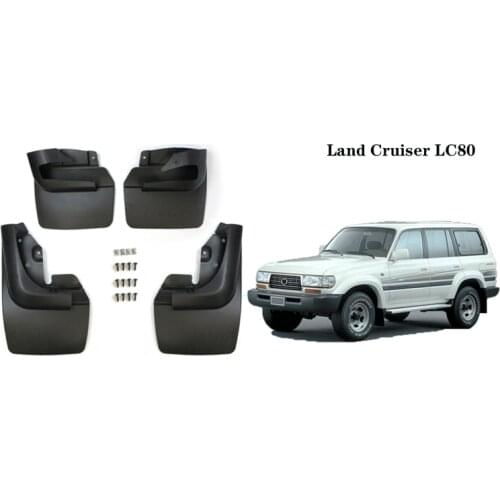 Fender Guard for Toyota Land Cruiser 80 LC80 FJ80 1999 2000~2007 Mudguards Splash Guards Auto Mudflap Replacement Accessories