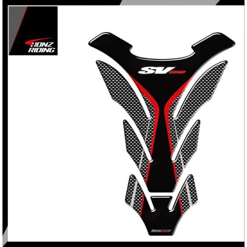 For Suzuki SV650 SV650S SV650X SV 650 Tank Pad Protector Decal 3D tankpad for SV650 Stickers