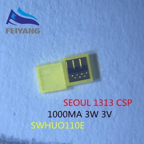 200pcs SEOUL LED Backlight 3W 3V CSP 1313 Cool white LCD Backlight for TV TV/Monitor Application SWHUO110E