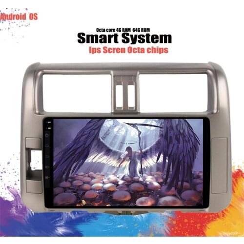 8Core Android 10.0 Car DVD Multimedia Player For Toyota Land Cruiser Prado 120 2011 2012 2013 Navigation GPS Radio Tape Recorder