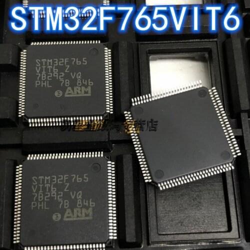 1PCS 100% new original authentic STM32F765VIT6 QFP-100 32F765VIT6 QFP100 32-bit microcontroller chip