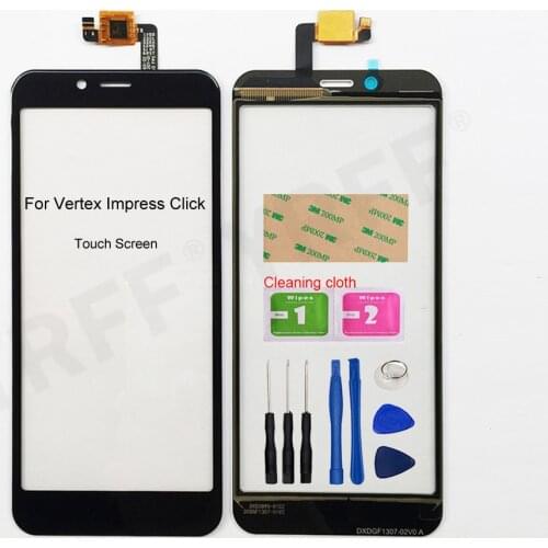 For Vertex Impress Click Touch Screen Digitizer Sensor Glass Panel Replacement Parts
