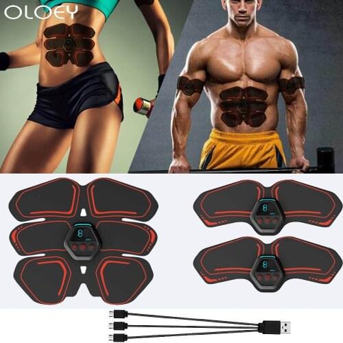 Home Gym Stimulator Muscle Trainer Exercise Bodybuilding Smart Massage Machine Wireless Workout Sport Press Fitness Equipment