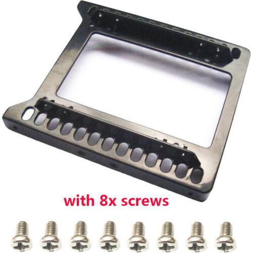 Dual 2.5" SSD SATA HDD To 3.5" Mount Adapter Hard Drive Bracket with Screws For PC