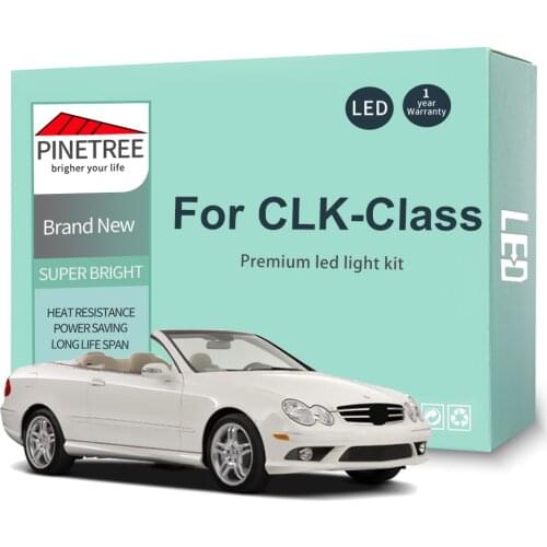 Led Interior Light Kit For Mercedes Benz CLK Class W208 C208 W209 C209 A209 1998-2010 LED Bulbs Canbus