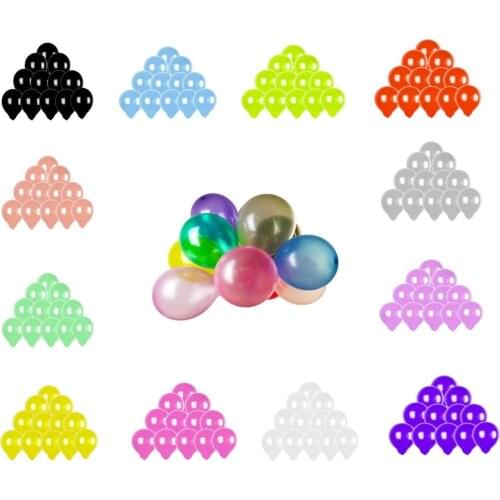 20pcs/lot 10inch Latex Balloon Inflatable Air Balls Childrens Birthday Party Balloons Wedding Decoration Float Balls