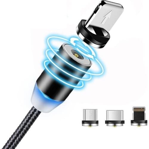 Magnetic USB Cable Fast Charging USB Type C Cable Magnet Charger Data Charge Micro USB Cable Mobile Phone Cable USB Cord