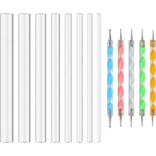 Mandala Dotting Tools Set For Painting Rocks,Painting Rocks Dot Kit, Rock Stone Painting Pen Polka Dot Tool Template Cosmetic Br