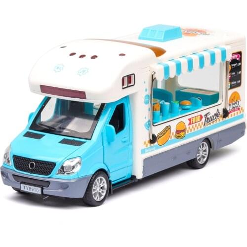 1:32 High simulation Holiday Camper Metal Toy Alloy Car Diecasts Toy Vehicles Car Model Toys For Children gifts