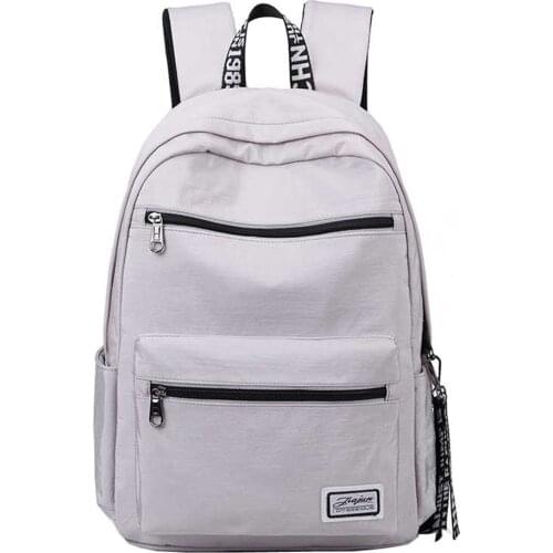 Fashion Casual Girls School Backpack High Quality Waterproof School Bag Pretty Style Schoolbags Backpack for Teenager 2sizes