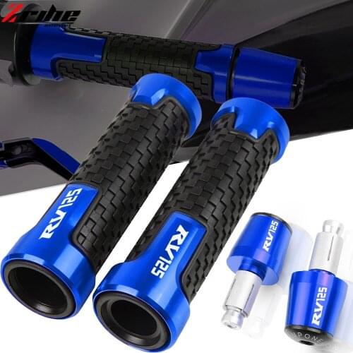 Motorcycle Accessories 7/8" 22MM Handlebar Grip Ends Handle Grips End Cap Plugs For Suzuki RV125 RV 125 2003-2016 2015 2014 2013