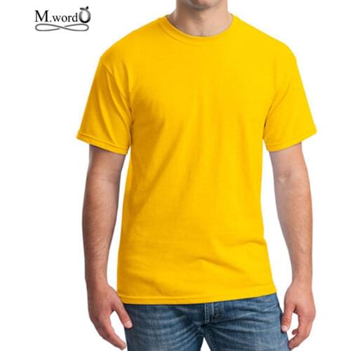 Mwxsd Men's Plain T-shirts