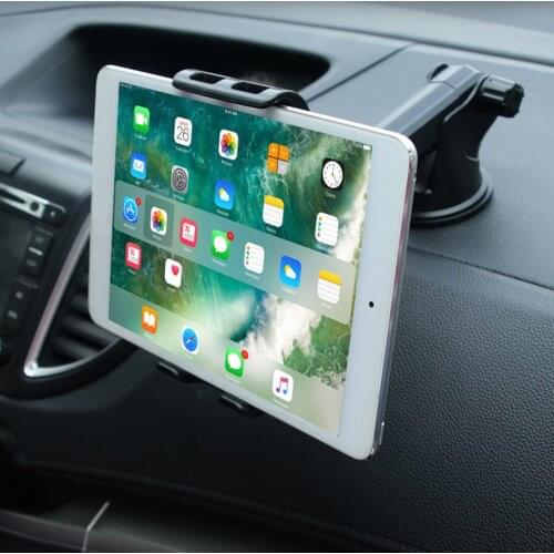 Tablet Phone Stand Car Holder Adjustable Mobile Suction Cup Bracket Stand for IPhone Tablet PC Smart Phone GPS Phone 360 Degree