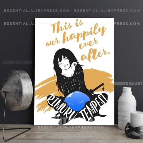 Rimuru Tempest Anime Poster Canvas Wall Art Painting Decor Pictures Bedroom Study Living Room Home Decoration Prints