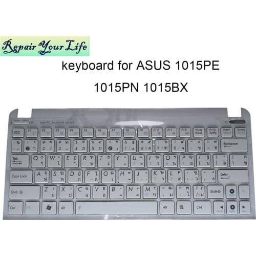 Thailand computer keyboard for ASUS Eee PC 1015P 1015PE 1015 B 1015BX 1015S TI laptop replacement keyboards New 13NA-29A0D01