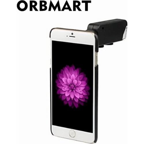 ORBMART 60X- 100X Zoom Digital Mobile Phone Microscope Magnifier With Plastic Case LED Light For iPhone 6 6s Plus 5.5 Inch