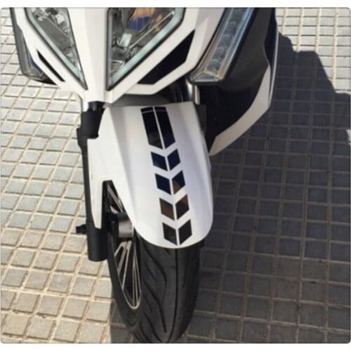 Foreign trade new motorcycle stickers pull flower sports stripes reflective car fender modified waterproof decals modeling