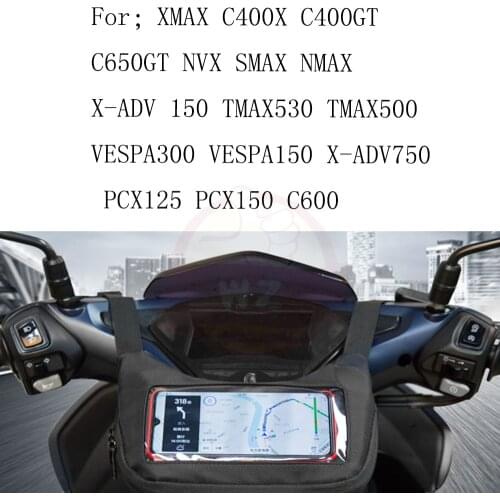 Motorcycle Scooter Waterproof Bag Motorcycle Mobile Phone Navigation Frame Adapter forBMW C400X C400GT C650HT Navigation Bag