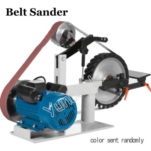 High Speed Belt Sander Polishing Machine Knife Grinding Burr Aluminum Pieces Multi-functional Safety Belt Machine