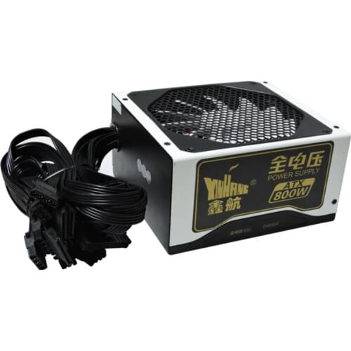XINGHANG Silent 800W ATX PC Power Supply 800W for Intel AMD PC 12V ATX PSU Computer Power Supply 80 PLUS 110V 220V