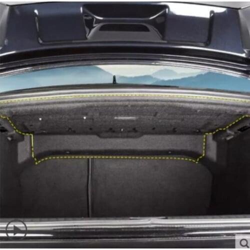 For 19-2020 New Passat Trunk Sound Insulation Cotton Tail Box Lining Board Decoration Modification