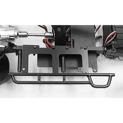 1Pair Stainless Steel Metal TUBE Side Foot Pedal for RC Car RC4WD 4RUNNER TF2 Body Step Part