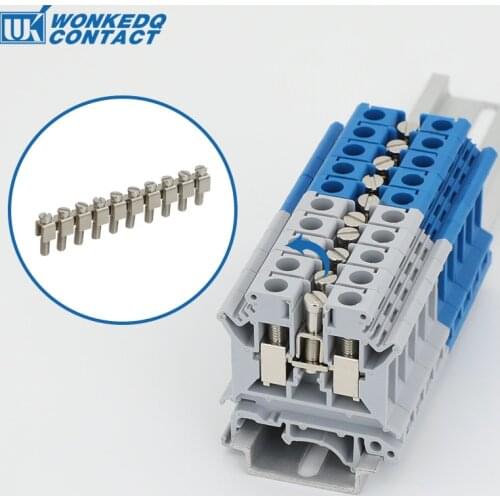 Fixed Bridge FBI 10-8 For UK-6N Din Rail Screw Terminal Block Accessories Terminal Block