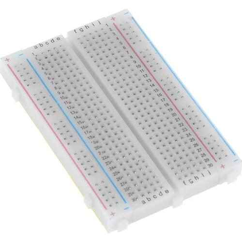 10PCS New 400 Points Solderless PCB Breadboard Mini Universal Test Protoboard DIY Bread Board for Bus Test Circuit Board