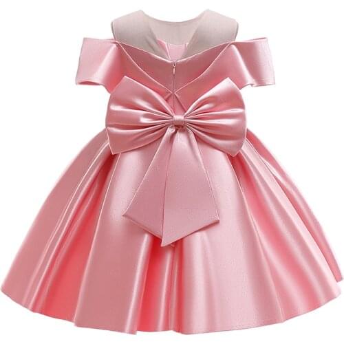 2021 Girl Gown Flower Birthday Vestido Kids Dresses For Girls Clothes Children Costume Colorful Stitching Princess Party Dress