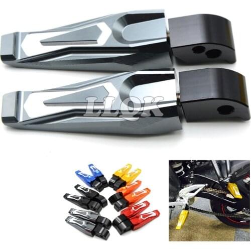 For Yamaha tmax500 tmax530 t-max500 t-max530 tmax max 500 530 motorcycle rear foot pegs CNC dirt bike footrest footpedals