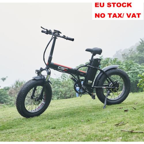 20inch Electric bike 500W 4.0 fat tire electric bike beach cruiser bike Booster bicycle folding 48v 15AH lithium battery ebike