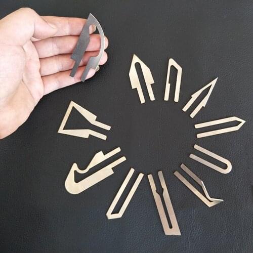 Nickel-Chromium Alloy Blades Hot Cutting Machine Accessory Spare Blade for Fabric Rope Leather