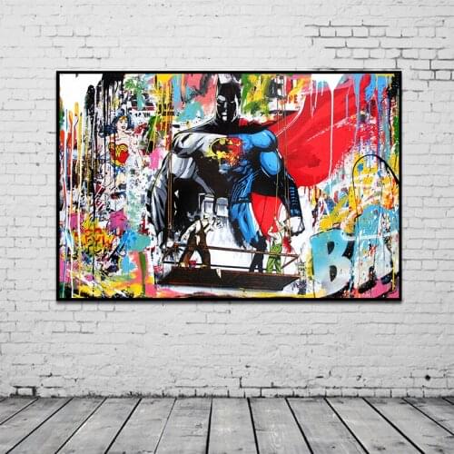 Marvel Avengers Superhero Canvas Painting Posters and Prints Wall Pictures for Boy Room Wall Graffiti Art Decoration Cuadros