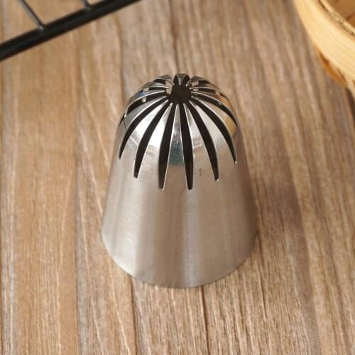 #901 Close Star Piping Nozzle Large Size Cream Icing Tips Cake Fondant Baking Tool Cupcake Decoration Stainless Steel