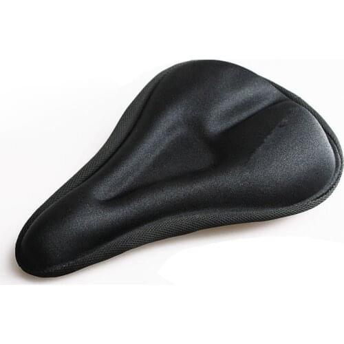 2014 New Cycling Bike Bicycle Silicone Saddle Seat Cover Silica Gel Cushion Soft Pad