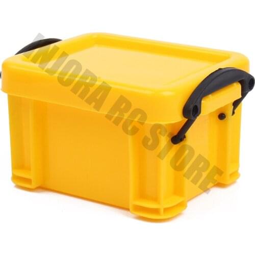 1PCS RC Car Plastic Scale Storage Box Tool for 1/10 RC Crawler TRX-4 TRX4 Axial SCX10 90046 Tamiya CC01 D90 D110 Traxxas