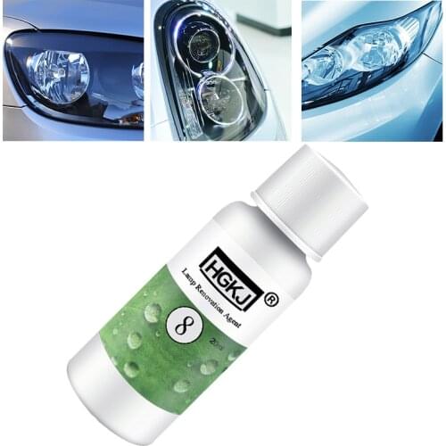 HGKJ-8-20ML Car Polishing Repair Kit Headlight Agent Bright White Headlight Repair Lamp Transformation Scratch Remove Coating