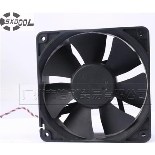 SXDOOL 1238-12HBTA-7 PE700 fan P/N:G6606 DC 12V 1.5A server cooling fan 12038 120x120x38mm 12cm