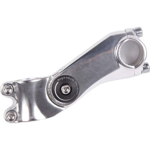 Bike Stem Adjustable Bicycle Handlebar Riser Extender 25.4mm for Road Bike Mountain Bike MTB BMX 95mm