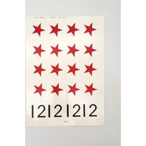 Water Sticker for Freewing Mig15 RC Jet Model FJ10211 07