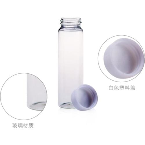 10pcs/lot high quality clear Sample Glass Bottle Essential Oil Bottle lab supplies