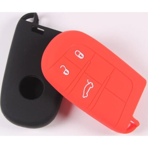 5Pcs Silicone Auto Car Remote Key Case Shell Cover Fit For Fiat Ottimo A Key Start 3 Buttons Key